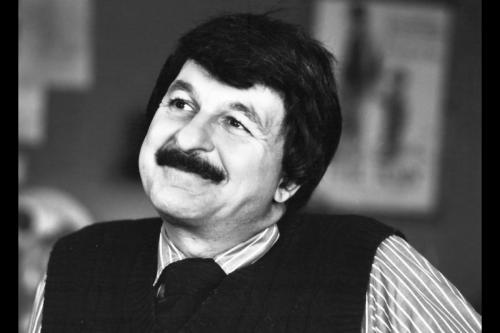 Late Professor Emeritus Nicholas Salerno smiles to the side in the photo courtesy of Diane Hawkey.