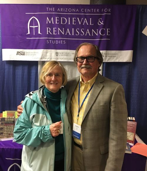 Courtesy image of Jean Brink and Robert Bjork in May 2018.