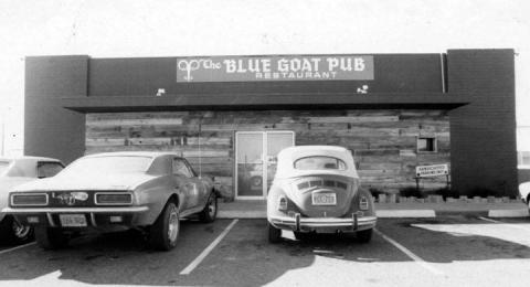 Blue Goat Pub, ca. 1975, from Phoenix, Arizona Historical Images on Google+.