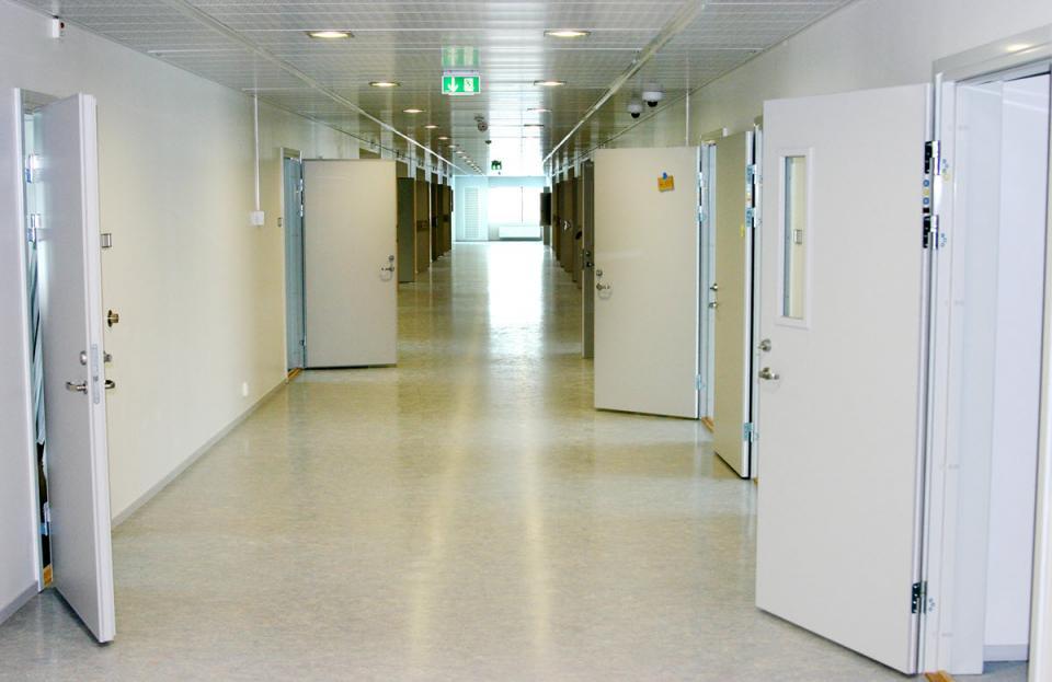 The interior of Halden Prison in Norway, considered one of the most humane prisons in the world. Photo by Justis- og beredskapsdepartementet via Wikimedia Commons. Used under CC 2.0.